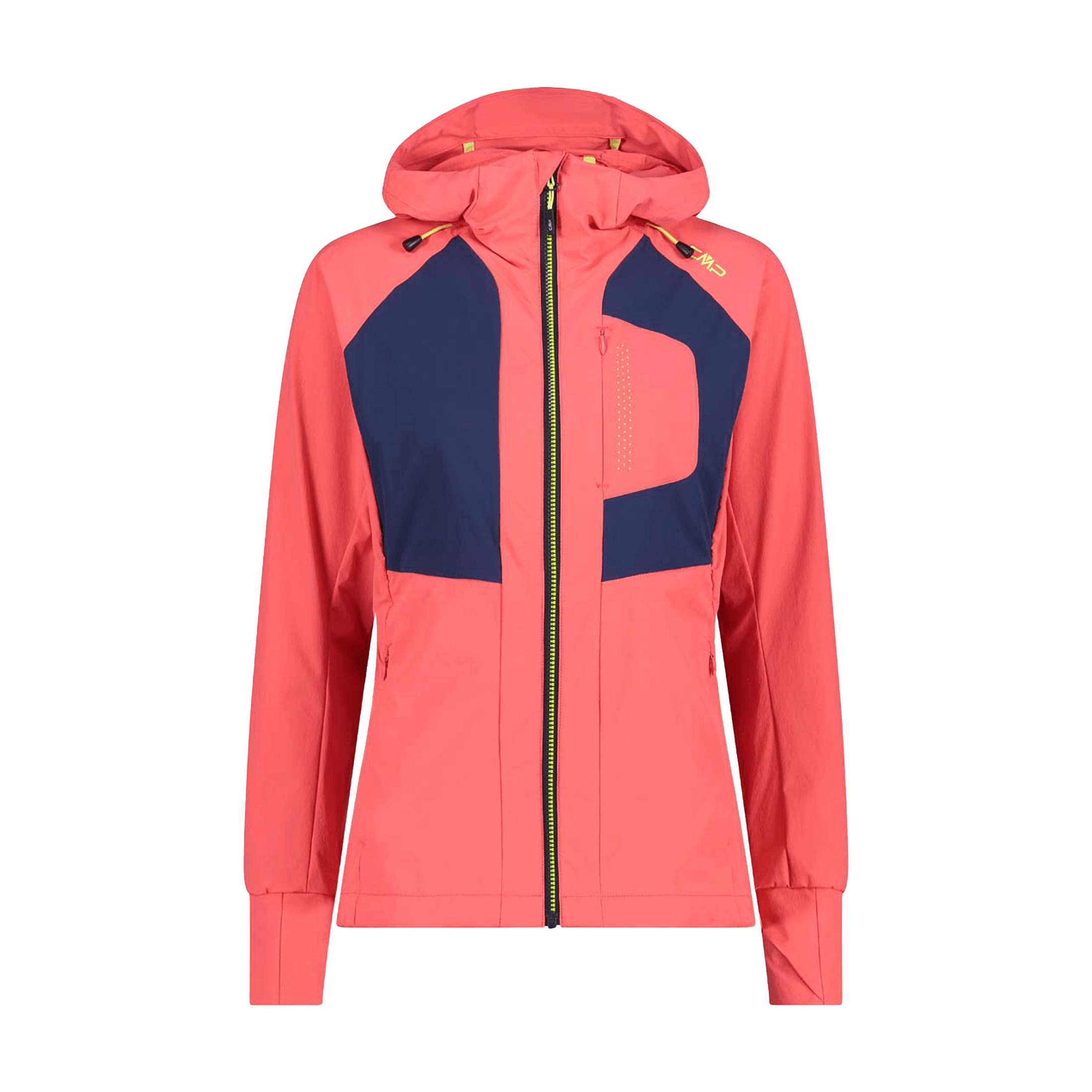 CMP Woman Jacket Fix Hood - Jakke