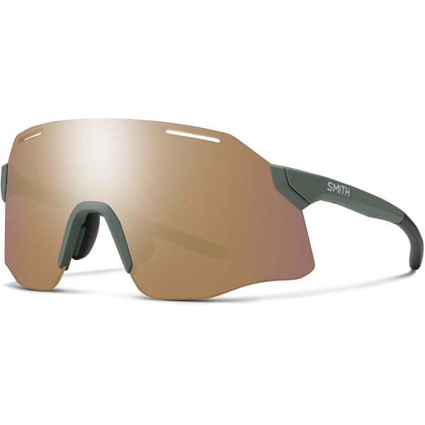 Lunette vélo SMITH VERT MATTE ALPINE GREEN CHROMAPOP ROSE GOLD MIRROR