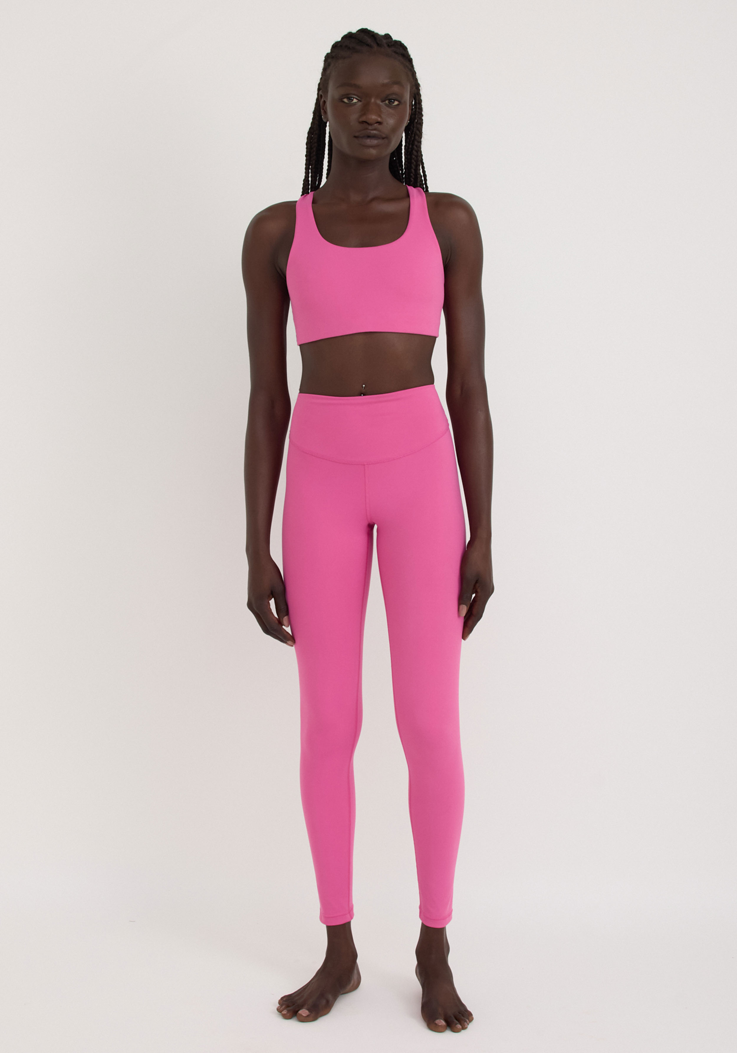 Organic Basics Sport-Leggings Active Pink