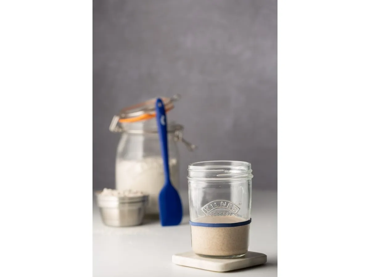 Surdej starter Kilner® - 2x0,35 l - Glas - Silikone - RF - klar