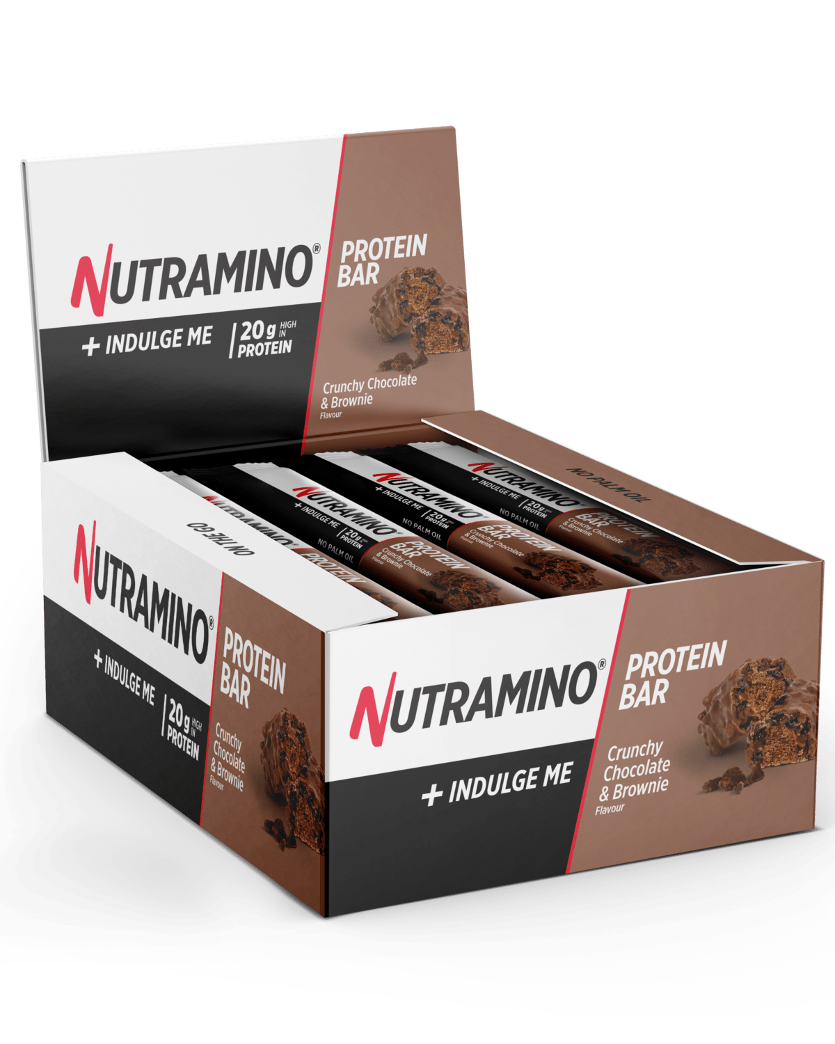 Nutramino Proteinbar Crispy Chocolate Brownie 12x64g
