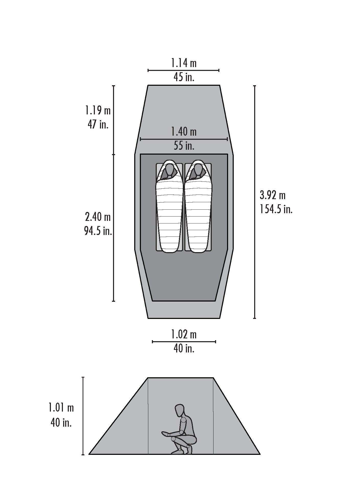 MSR Tindheim 2<br>Tunneltelt