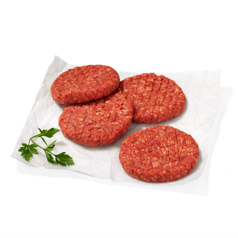 AH Runder hamburger 4 stuks