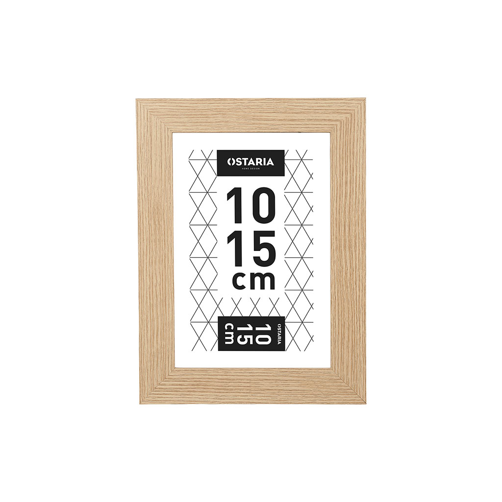 Cadre photo MILAN bois naturel 10x15cm