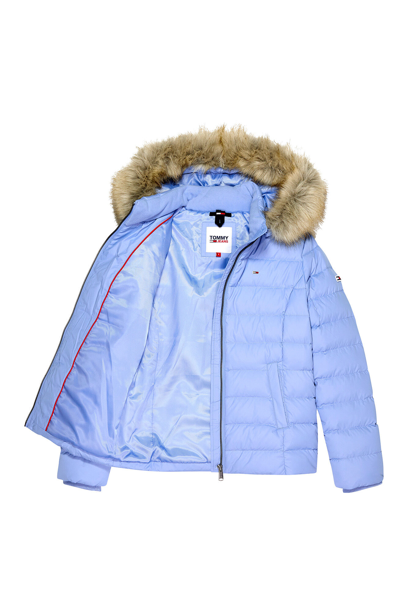 Casaco de penas feminino Tommy Jeans