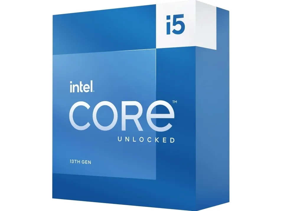 Intel® Core™ i5-13600K (Raptor-Lake)- 14-Core (6 P-kerner & 8 E-kerner) - 20 tråde - 3,9 GHz (Op til 5,1 GHz - Intel® Turbo Boost) - LGA1700-Socket - Intel® UHD Graphics - Box (Uden køler)