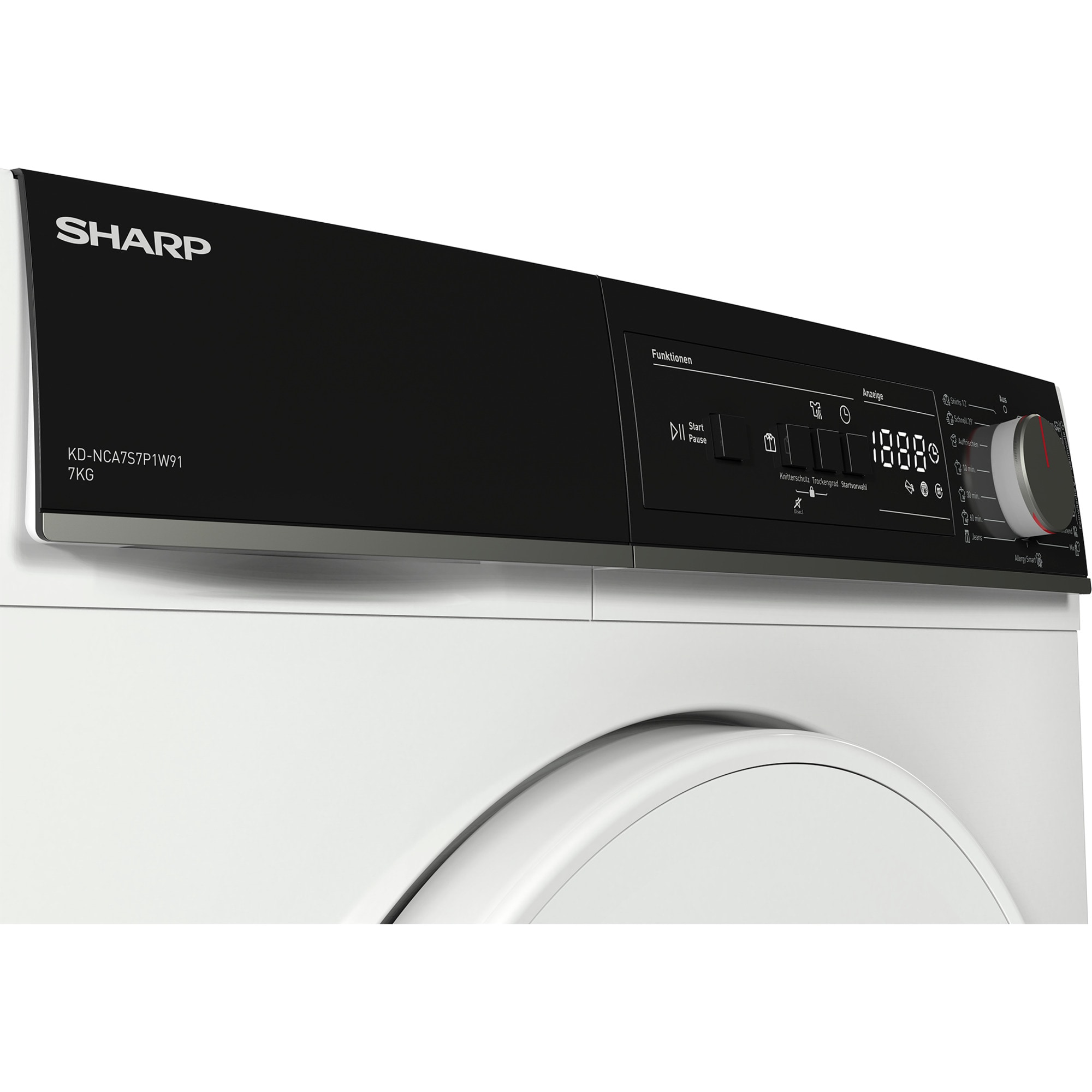 Sharp Kondensationstrockner KD-NCA7S7P1W91-DE