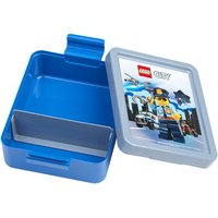Boîte à goûter LUNCH BOX CITY, bleu