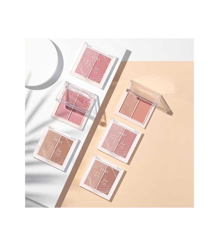 Hean - Blush em pó Duo Rosy - Lovely