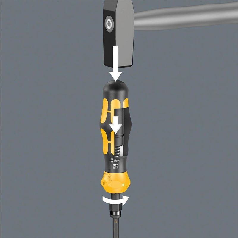 Wera - 921 Kraftform Plus - Slagschroevendraaier - 1/4