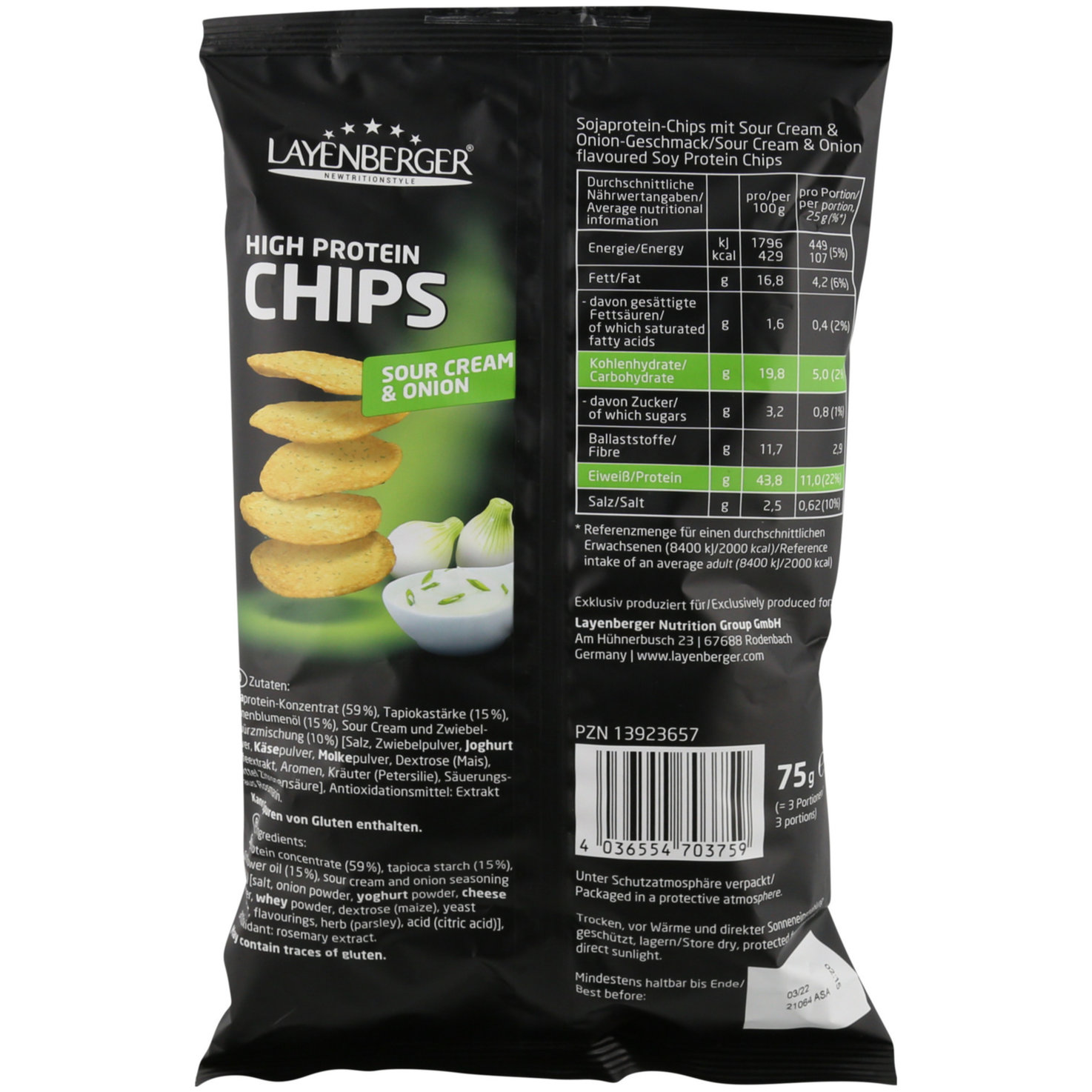 Protein Chips Sour Cream & Onion