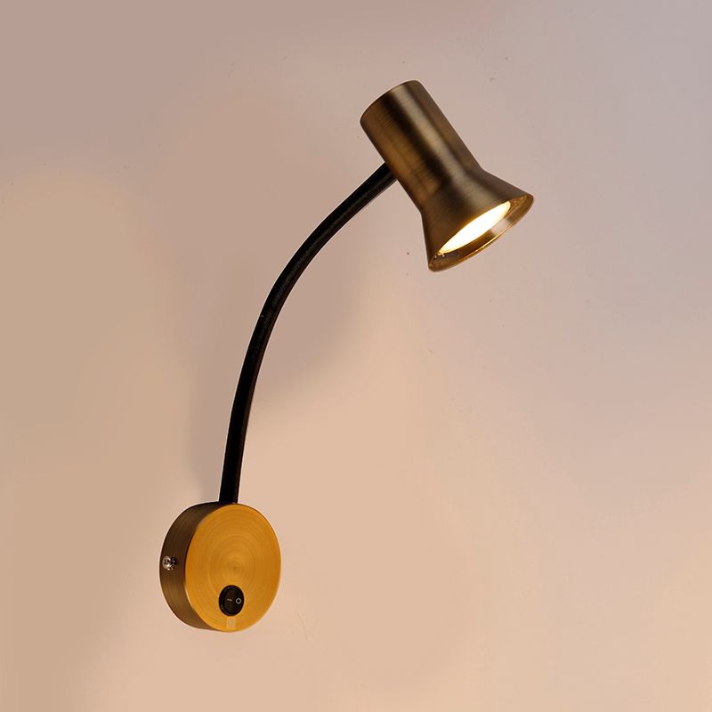 Wandlamp brons met flexarm - Karin flex