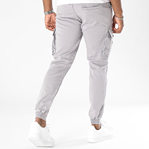 Pantalon Cargo Gris