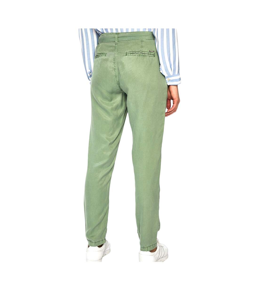 Pantalon Fluide Kaki Femme Pepe Jeans Drifter