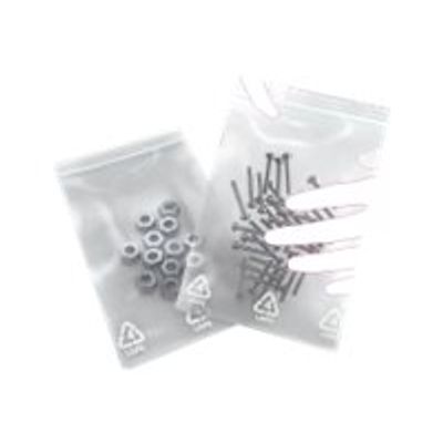 Antalis - 1000 Sachets à fermeture zip - 80 x 120 mm - transparent