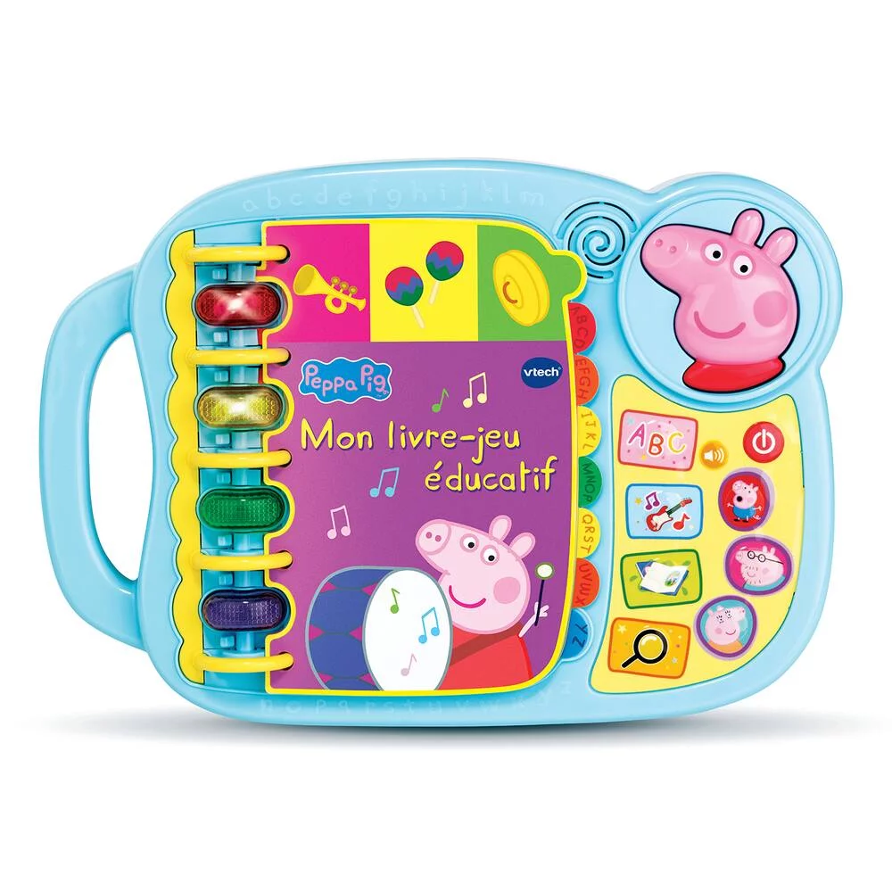 MON LIVRE JEU ÉDUCATIF - PEPPA PIG