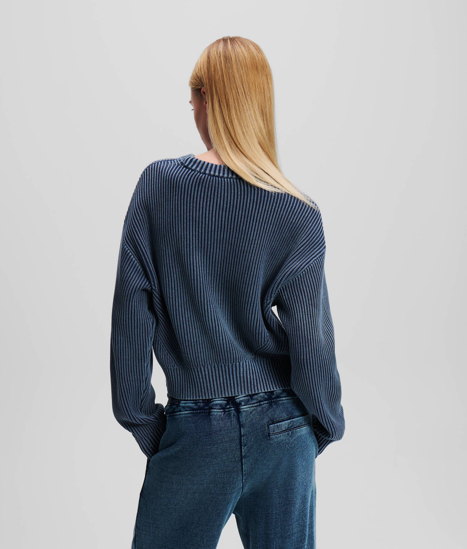PULL EFFET DÉLAVÉ À L'ACIDE KLJ