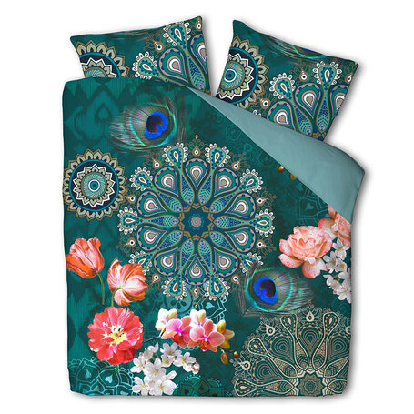 Dekbedovertrek Peacock Mandala