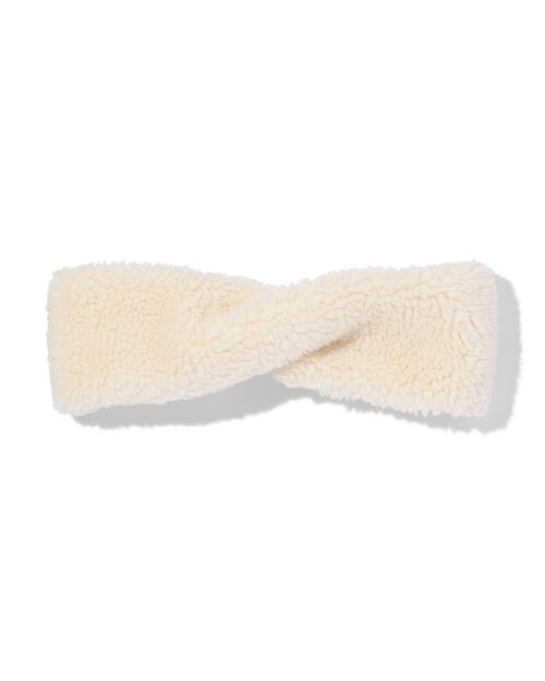 bandeau femme avec torsade teddy