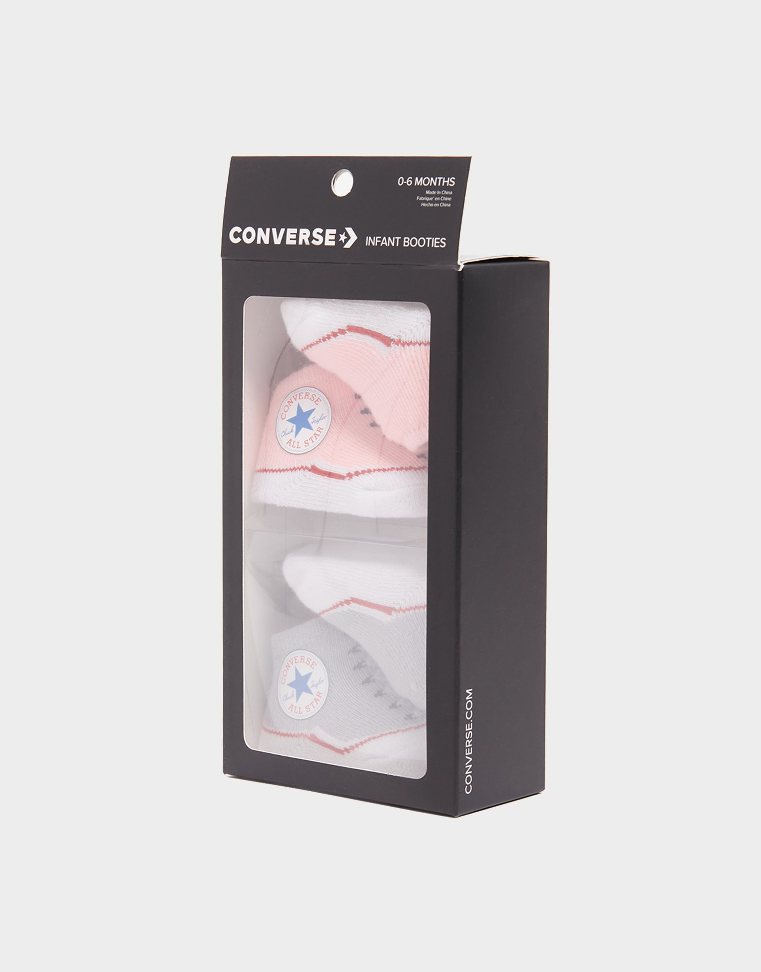 Converse 2 Paires de Chaussettes Chuck Bootie Bébé