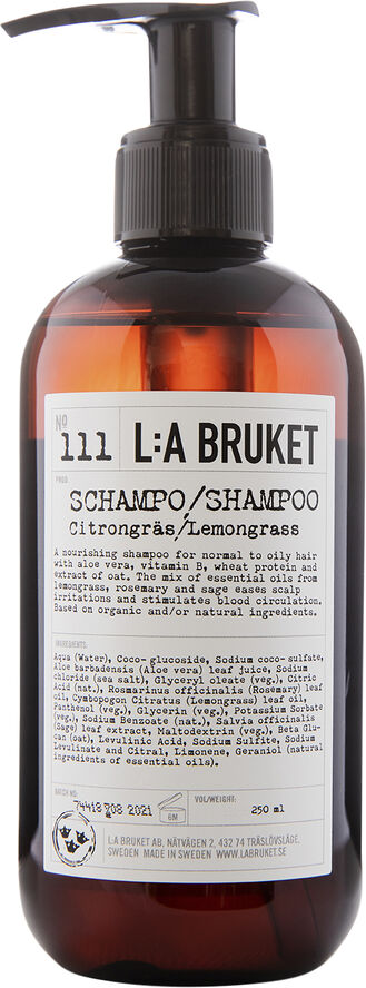L:a Bruket Schampo Lemongrass 240 ml