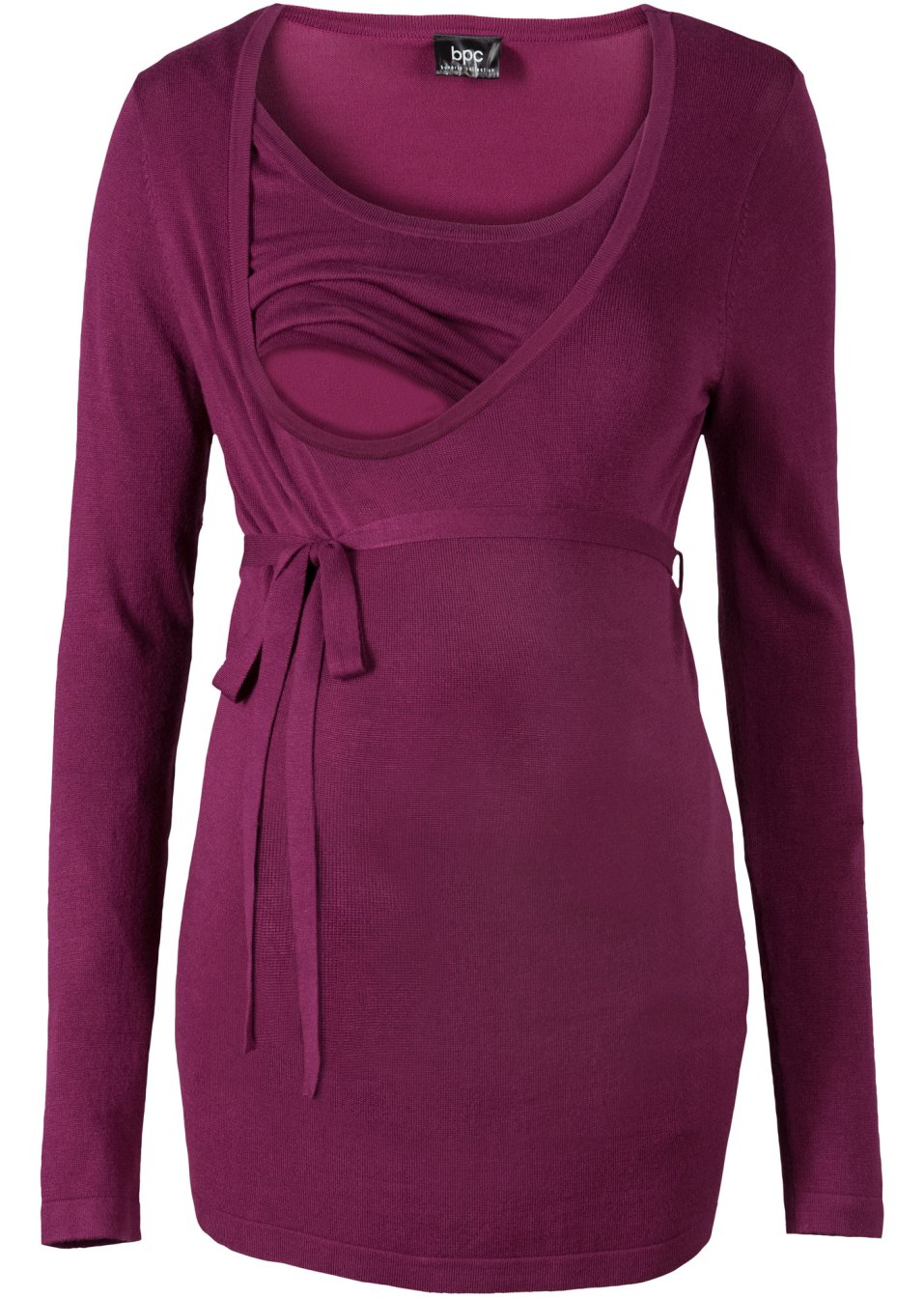 Pull de grossesse avec fonction allaitement
