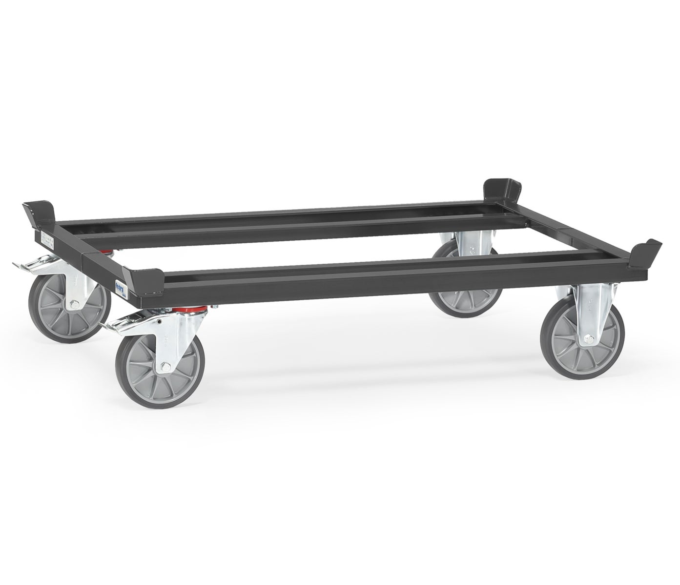 Fetra palletchassis met TPE-banden Grey Edition