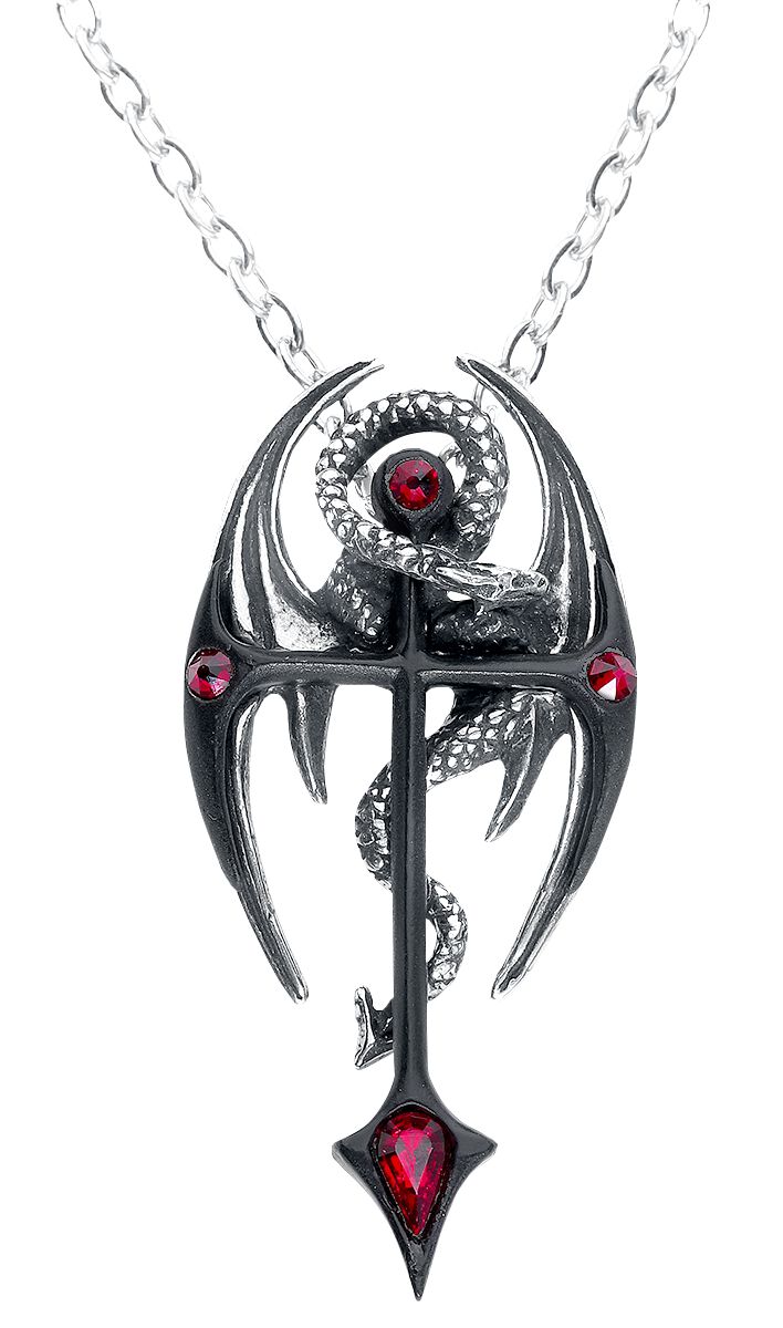 Croix & Dragon | Alchemy Gothic Collier