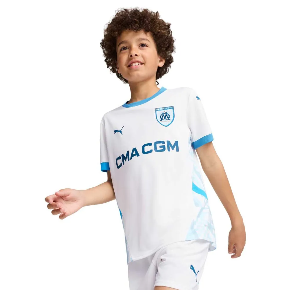 Puma Olympique Marseille Heim Junior-Kurzarm-T-Shirt