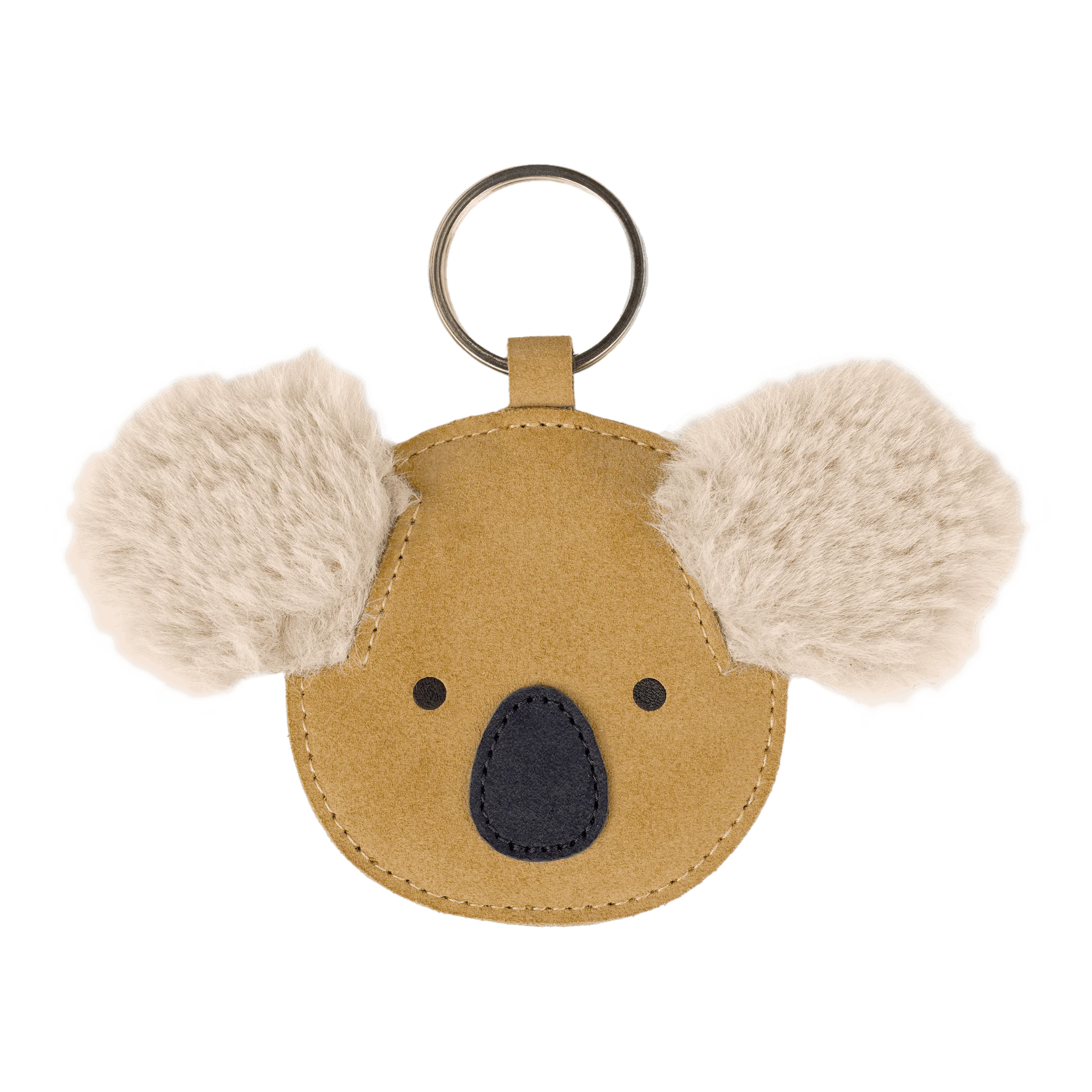 Pouty Chain | Fluffy Koala | Sand Suede
