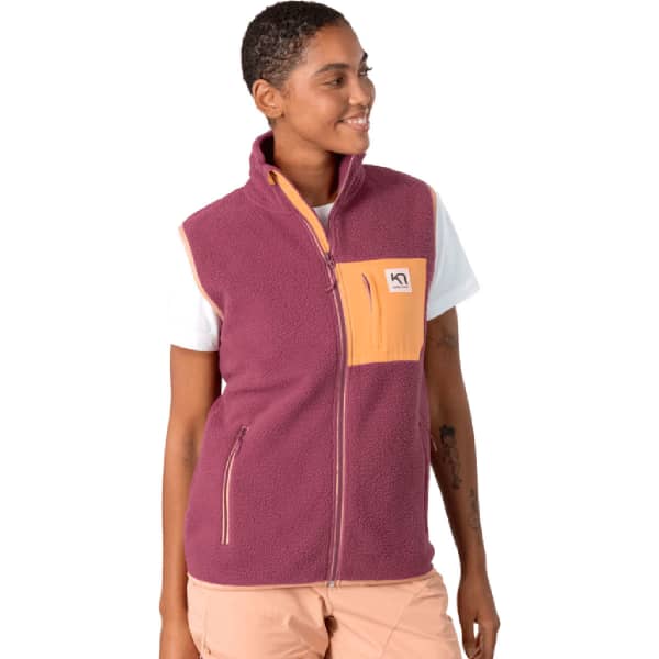 Veste polaire KARI TRAA ROTHE VEST PLUM