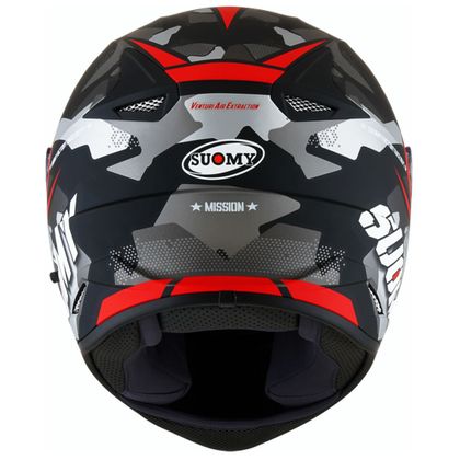 Casque Suomy STELLAR - RACE SQUAD MATT - Noir / Rouge