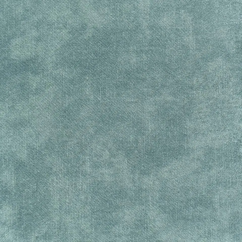 OSLO - Ottomaan - Blauwgroen - Fluweel
