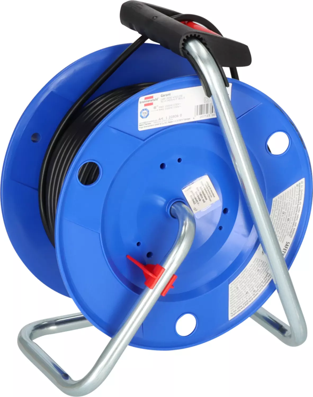 Brennenstuhl 1208060 Garant kabelhaspel - H05VV-F 3G1,5 - 50m
