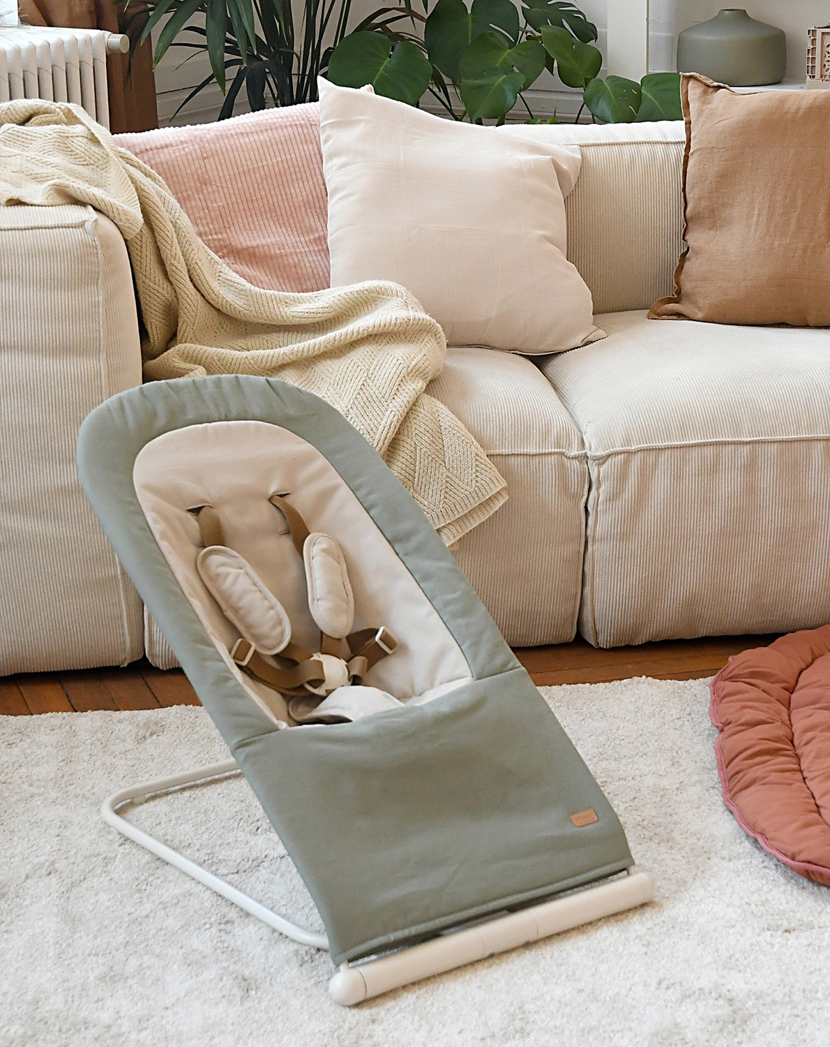Babywippe EASY RELAX in flechte