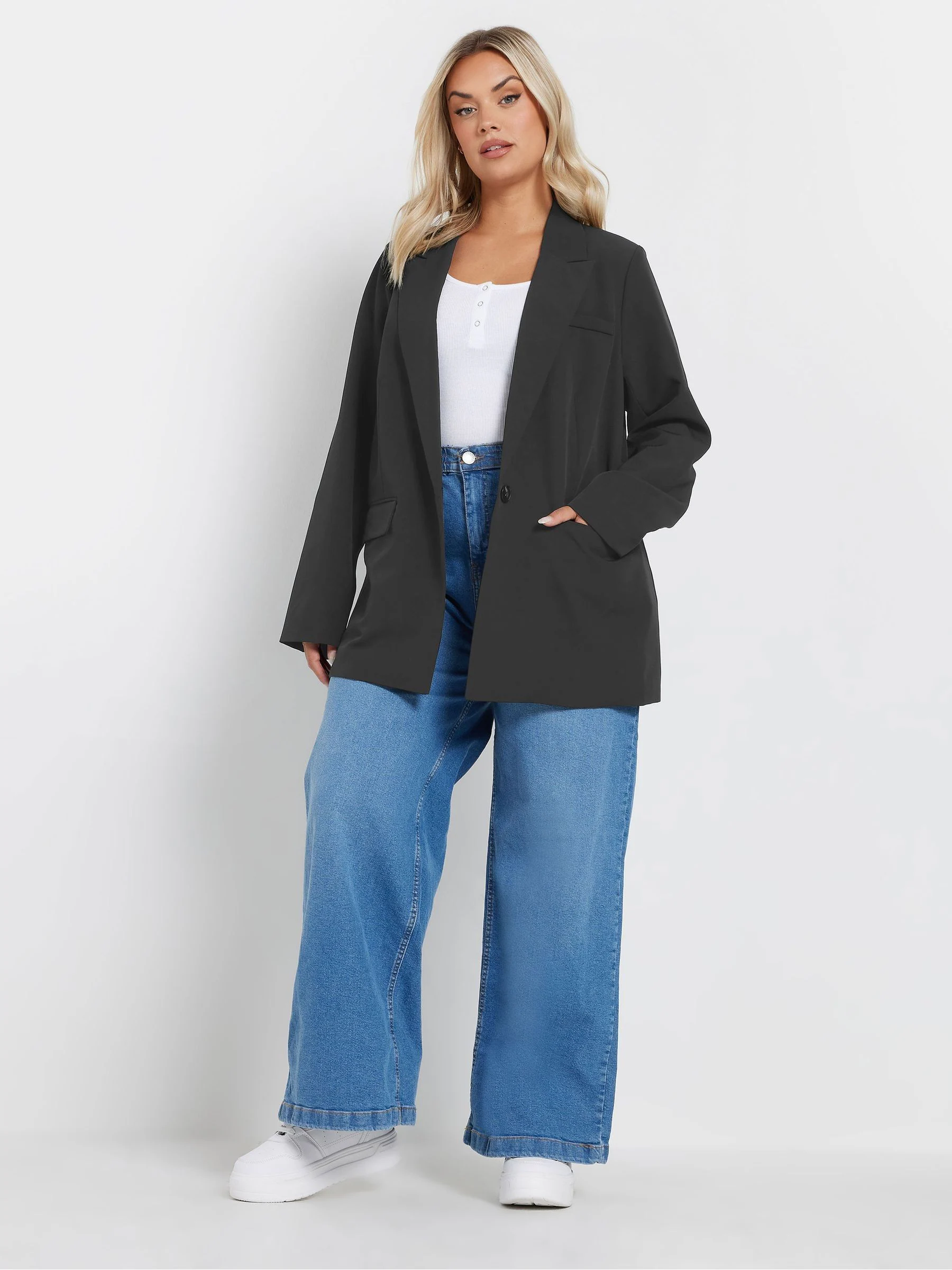 Yours - Curve - Maatgesneden blazer