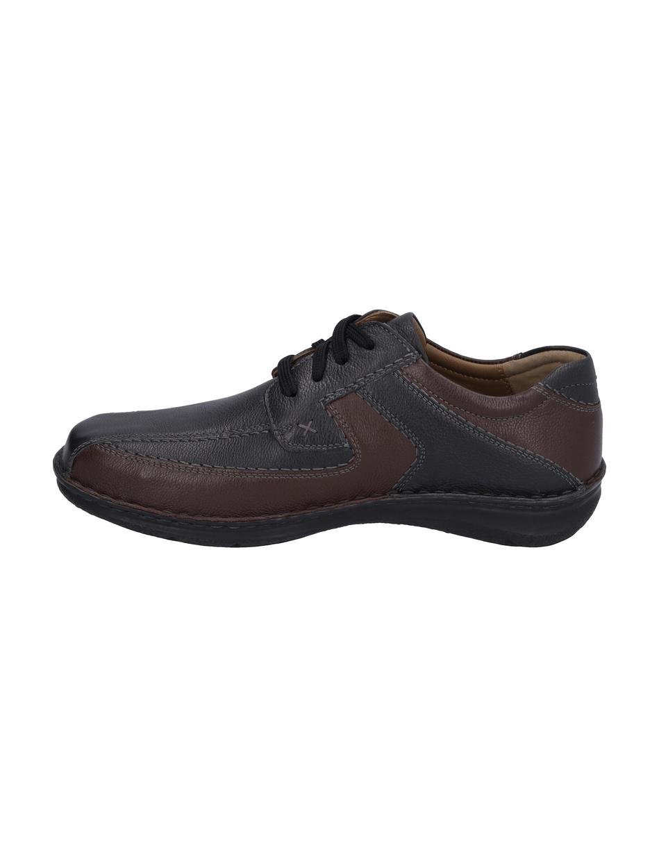 Halbschuh Anvers 08, schwarz-kombi