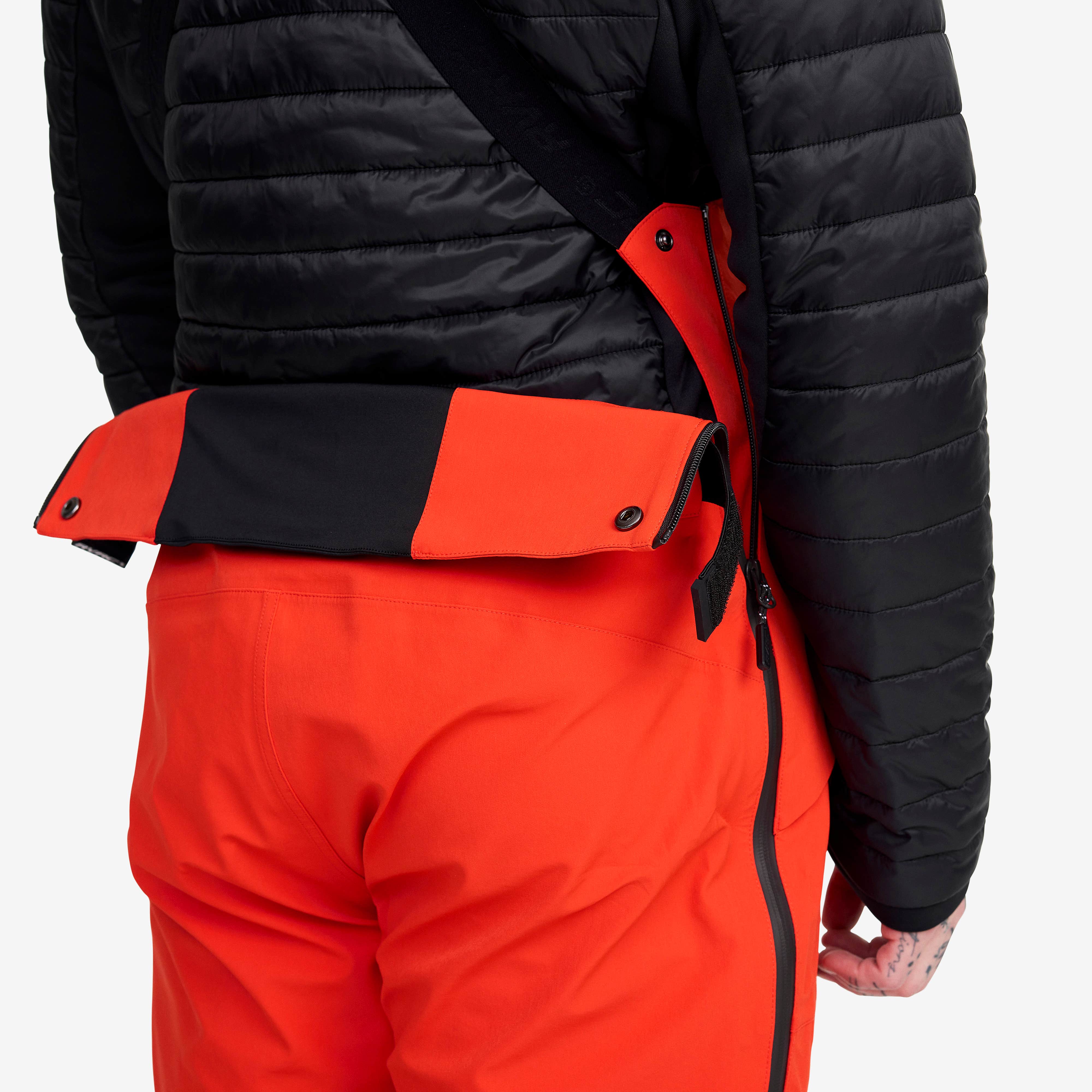 Atlas 3L Ski Bib Pants Herre Lava