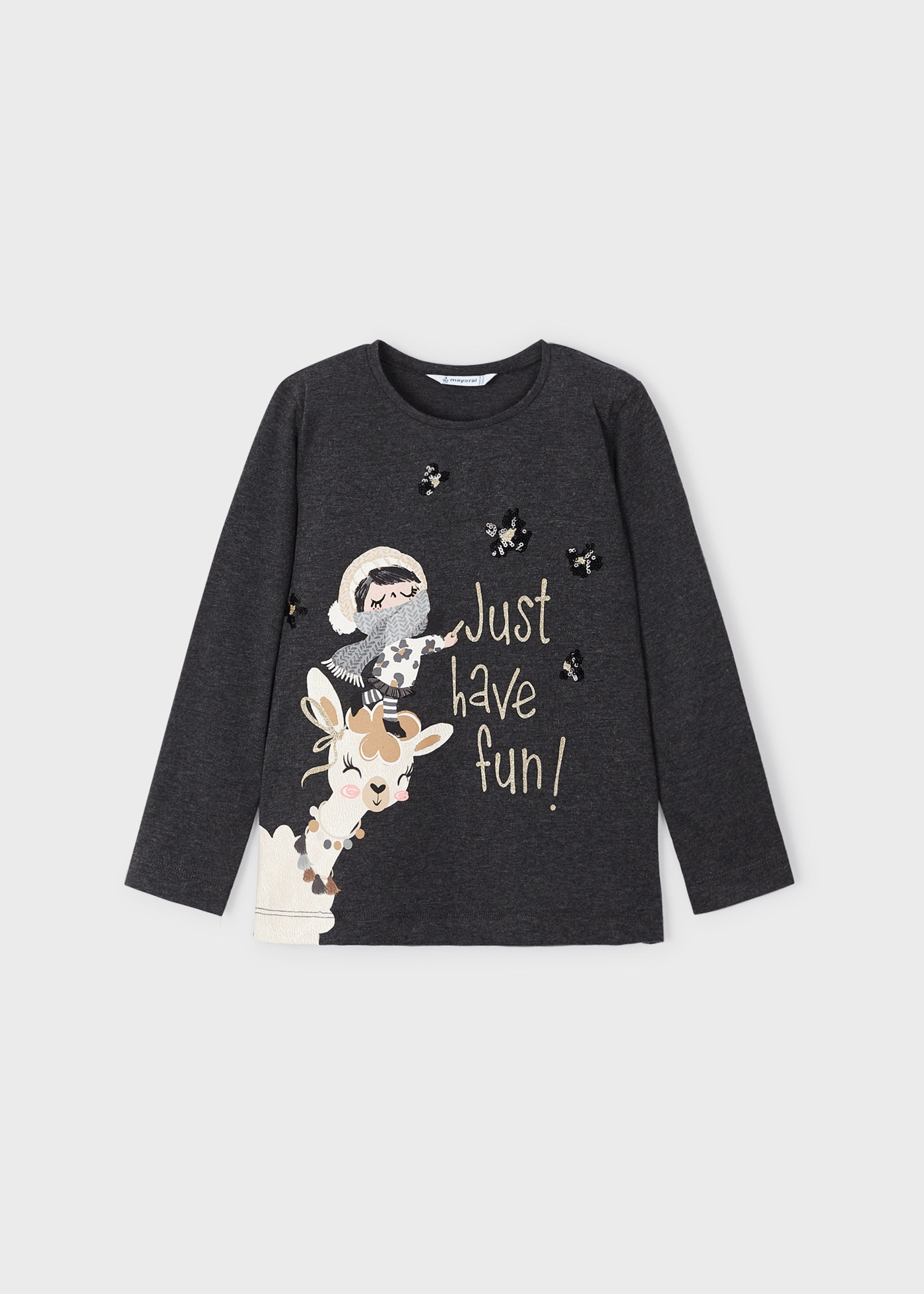 Camiseta estampada Better Cotton para meninas