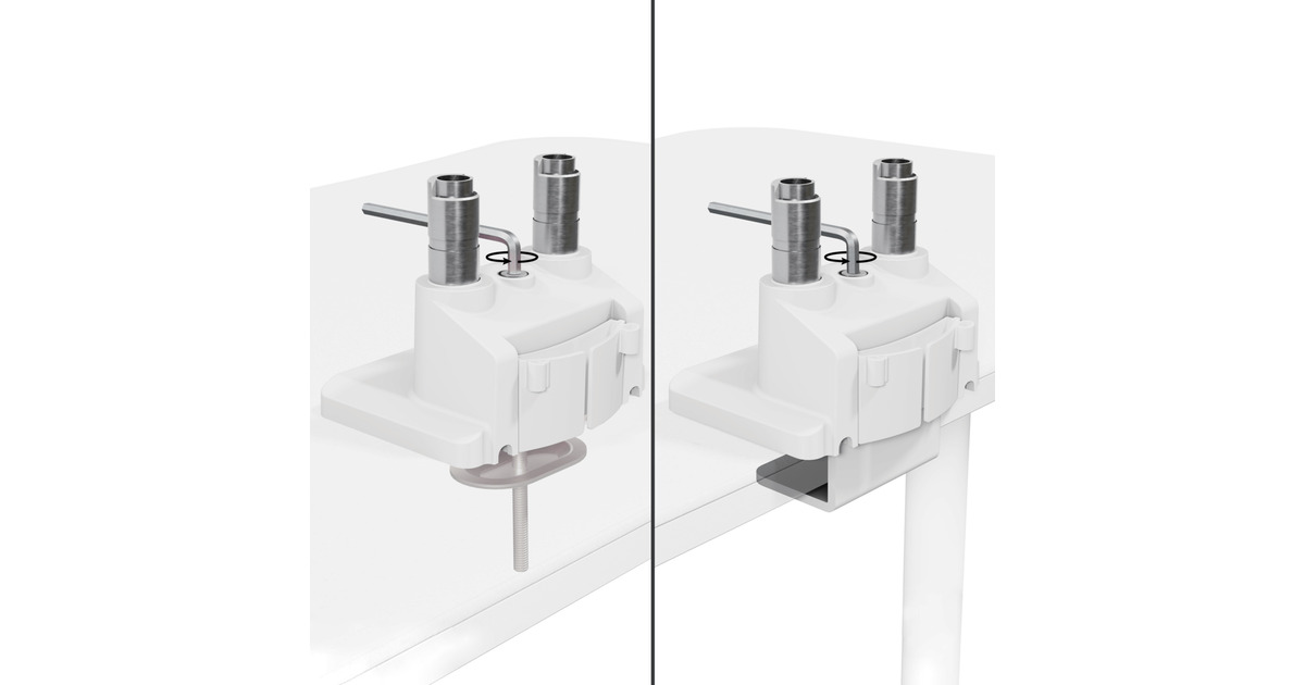 ArozziAlzare Neo Duo - Gas Spring Monitor Arm - White monitorarm  (Wit)