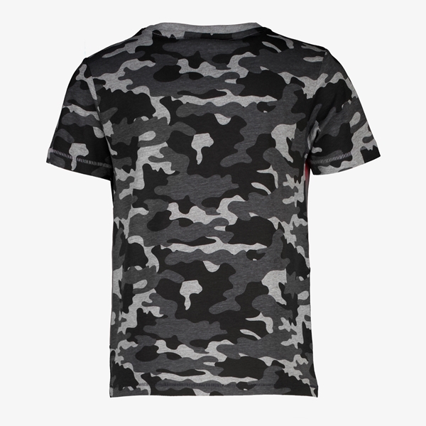 Unsigned jongens T-shirt met camouflageprint
