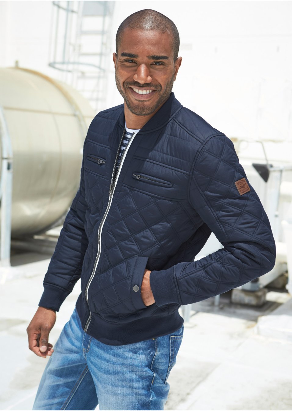 Blouson matelassé en polyester recyclé
