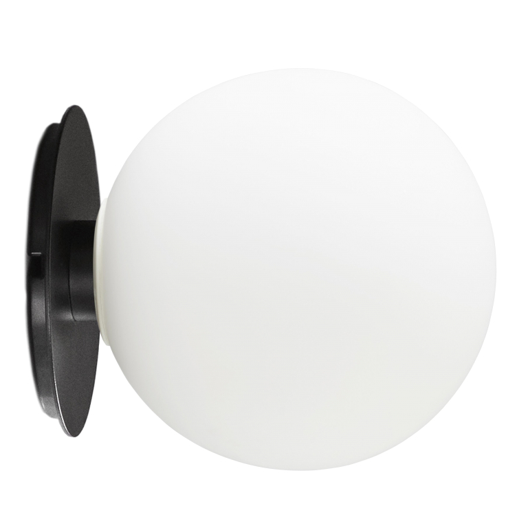 Audo Copenhagen TR Bulb plafond- en wandlamp mat zwart