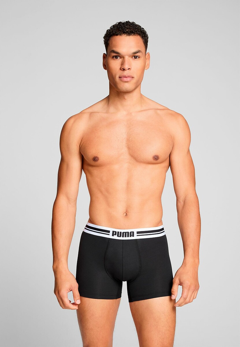 PUMA<br>Conjunto de 2 cuecas boxer com o logotipo Everyday