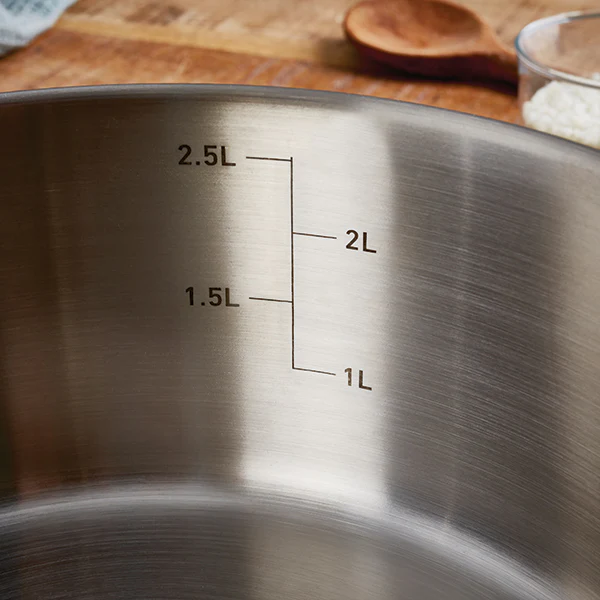 Faitout tout inox Excell Inox 20 cm 3 L Mathon