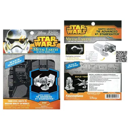 Metal Earth: STAR WARS DV Tie Fighter