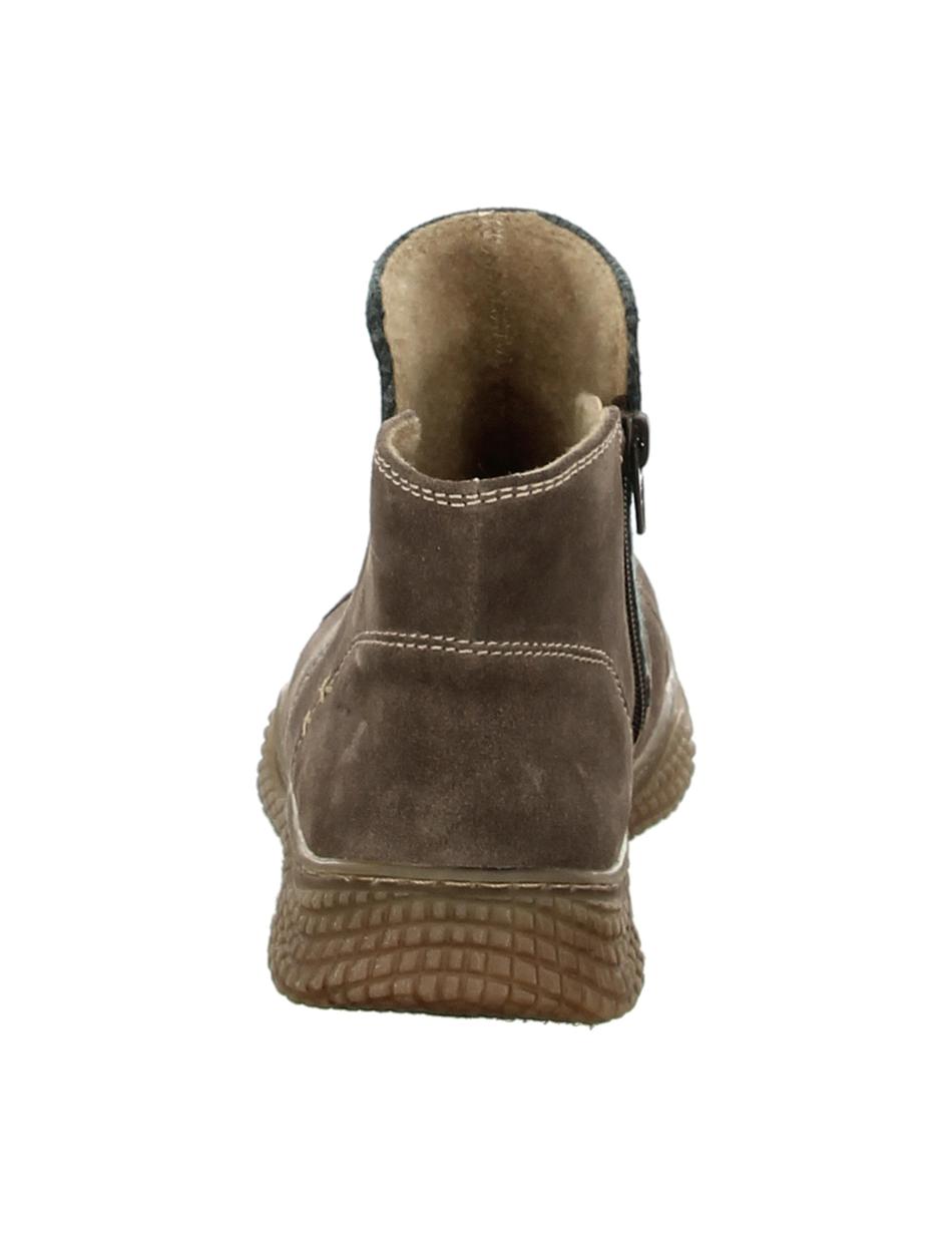 Stiefelette Amelie 08, grau-kombi