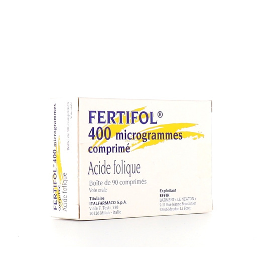 Fertifol 400 µg - Acide Folique