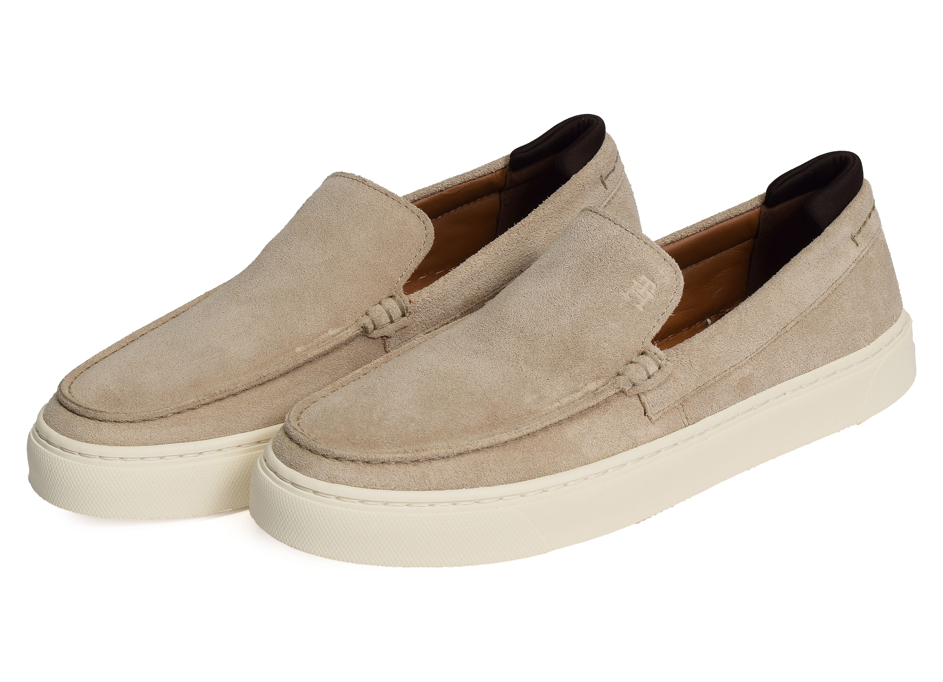 Casual hilfiger suede loafer 4985 beige