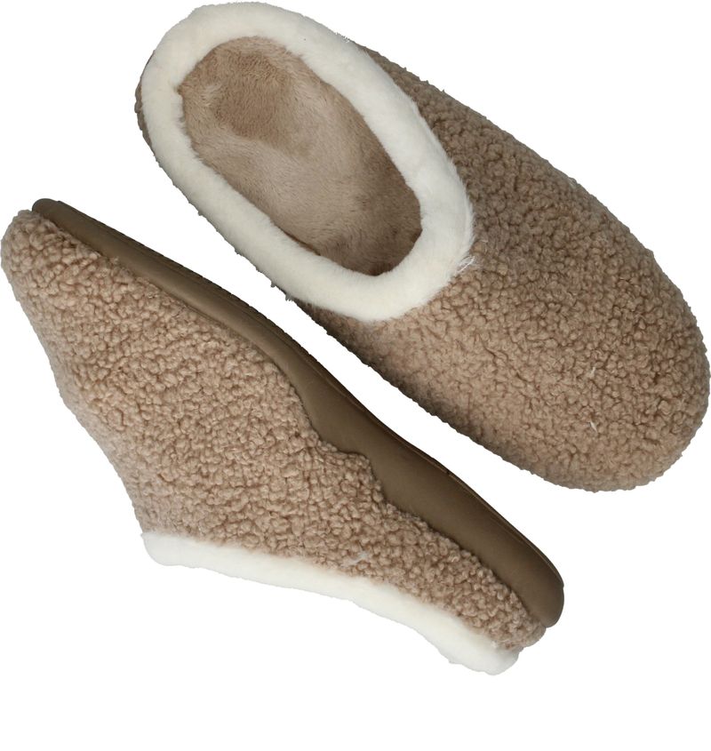 Belizia Pantoffels Beige Dames